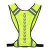 High Visibility Safety Vest Outdoor Sports Running Cycle Reflective Vest with Pocket