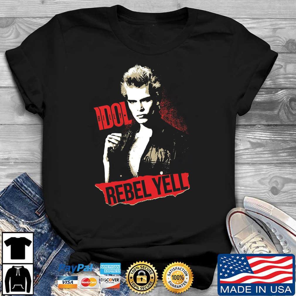 New Billy Idol Sing Mony Mony Gift For Fans Black T-Shirt All Size NZ407