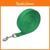 Pet Cotton Tape Leash With Solid Color Design Suitable For Walking Dog Use Daily