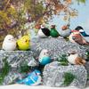 Parrot Wooden Figurine Handmade Craft For Wedding Decor And Celebration Gifts