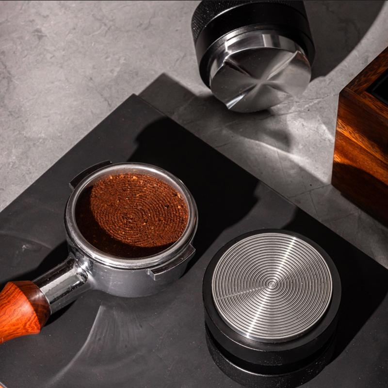 51/53/58.35mm Coffee Tamper Stainless Steel Adjustable Depth Calibrated Gravity Coffee Distributor Professional Barista Tools