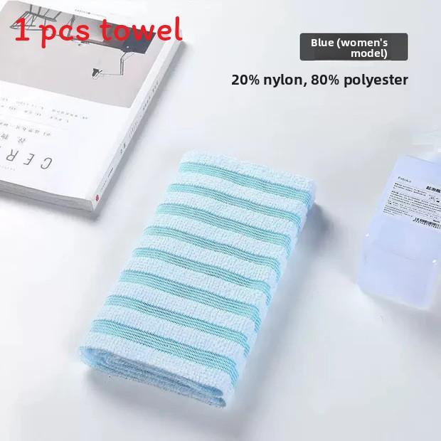 Bath Towel Washcloths For Adults Pva Long Back Scrubber With Mesh Design For Home Spa Use
