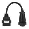 OBDII 16Pin Cable OBD2 Connector 240mm 9.45in Portable Car Diagnostic Tool for Truck