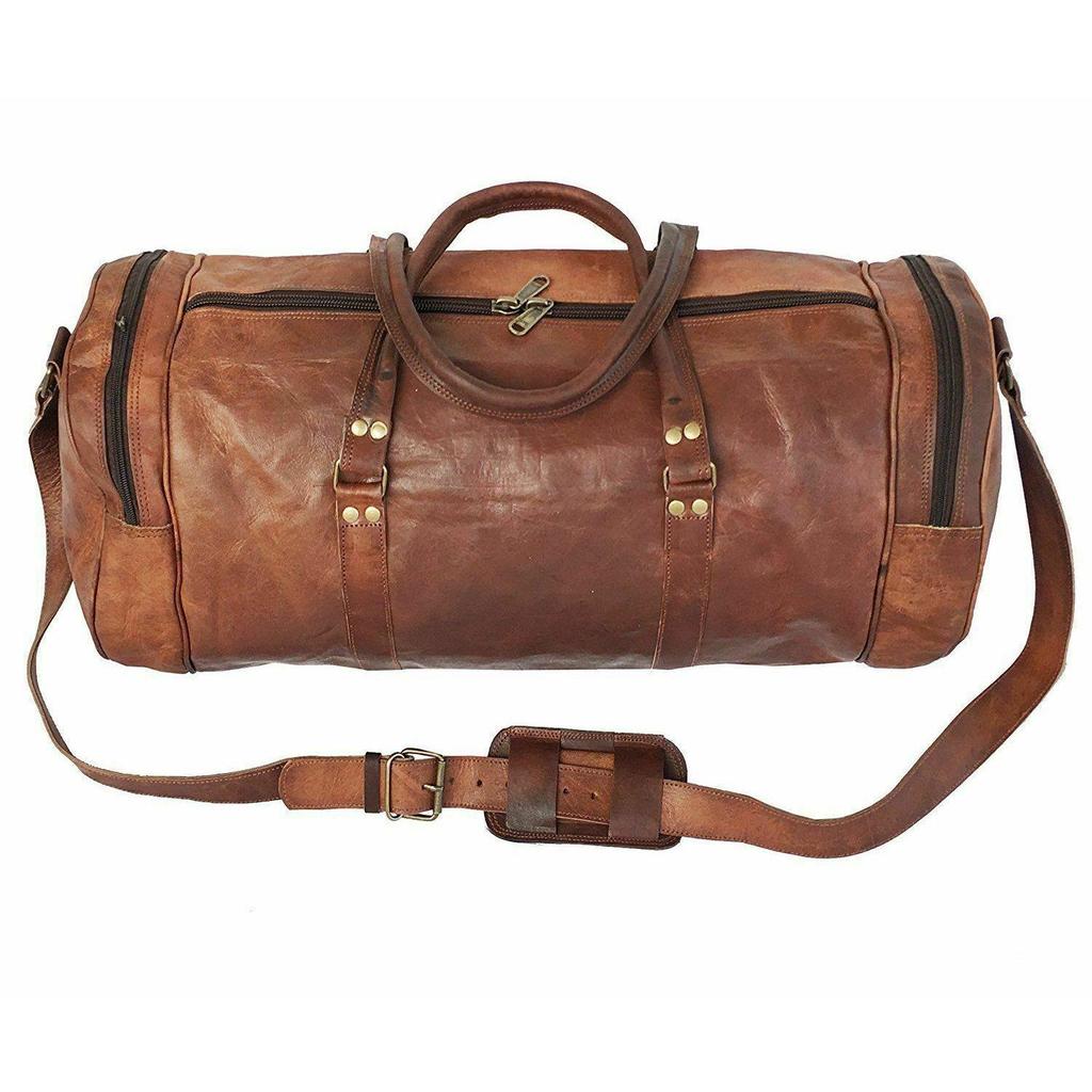 Sac de voyage cuir marron femme - Outdoor Sports Shop - Bons Plans