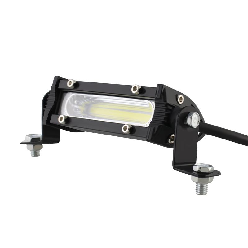 Single Row White Spot 3inch 9W Led Work Lamp Bar Bar Light For 4x4 OffRoad Light Bar For Trucks Offroad Pickup Atv Utv