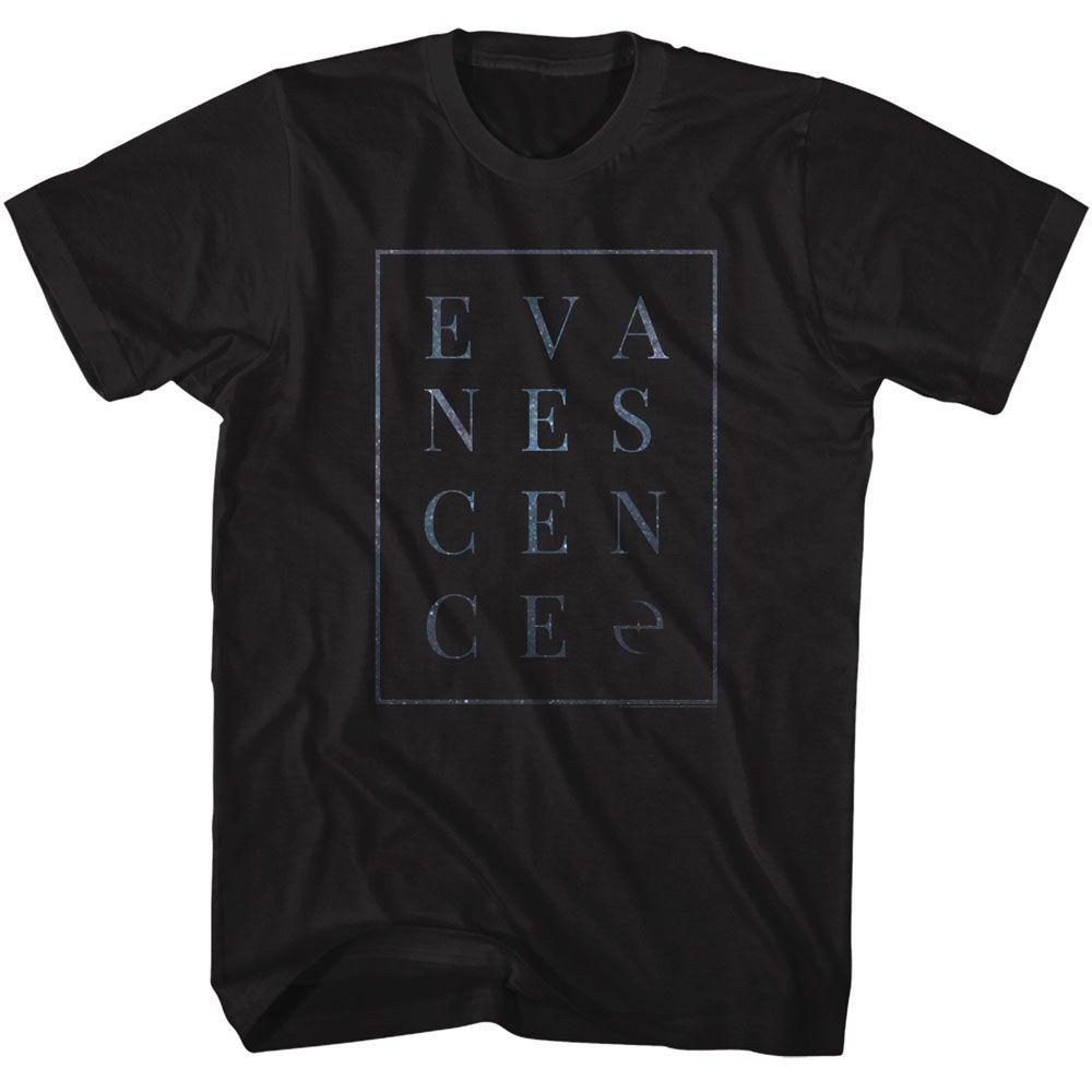 Evanescence Box Black Music T-shirt Tops Tees Men's Women's Unisex