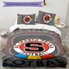 AC Sparta Prag 3-teiliges Bettwäsche-Set Bettbezug Verschluss Enthält 1 Bettbezug & 2 Kissenbezüge für Alle Jahreszeiten Schlafzimmer Zuhause Wohnheim Dekor