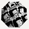 1PC Cartoon Characters Umbrella-8-Rib Reinforced, Automatic Open, Lightweight & Durable, Cute Fashion Accessory for Outdoor-P30