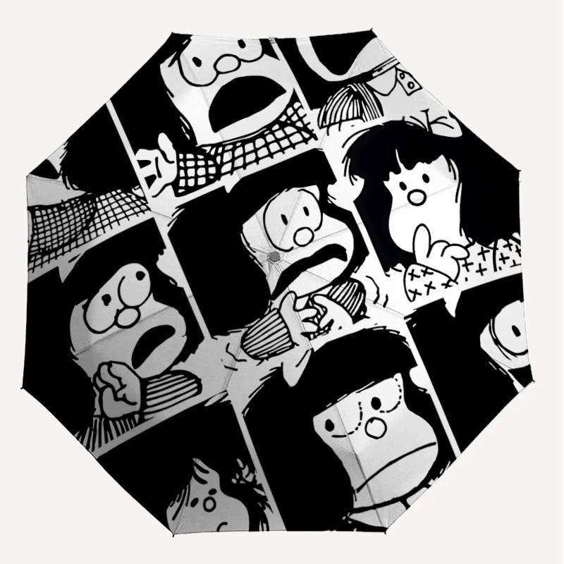 1PC Cartoon Characters Umbrella-8-Rib Reinforced, Automatic Open, Lightweight & Durable, Cute Fashion Accessory for Outdoor-P30