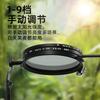 Handmade camera ND glasses Sunglasses Industrial punk style Multi-gear adjustable polarizing function Advanced rotating glasses