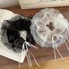 Cute Tulip Flower Large Intestine Scrunchie for Girls Sweet Head Ornament Headband Ribbon Hair Tie Fashion Hair Accessories