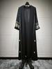 MQ105 Embroidered Patchwork Abaya Cardigan - Spring/Summer Trend
