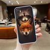 UP4 Animal Raccoon Fox Phone Case for LG K22 K30 K40 K40S K41 K42 K50 K50S K51 K51S K52 K61 K62 K71 K92 Q60 Q61 V40 V50 V60