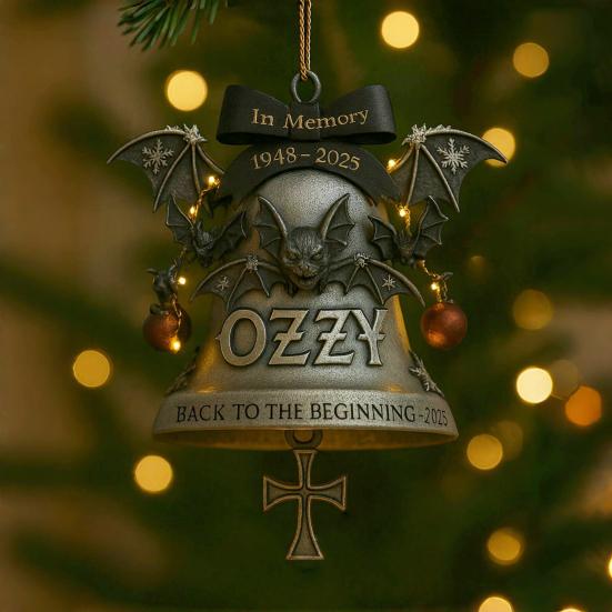 Rock Singer Decoration 2D Acrylic Hanging Ornament Cartoon Dark Style Rock Star Decoration for Christmas Tree Car Door Window Wall