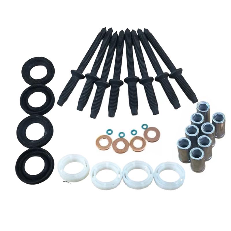Injector Seal Washer Oring Kit 3M5Q9R524AA 3M5Q6K780BB For Peugeot 207 3008 307 407 5008 For Partner 1.6HDI Direct Replacement