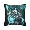 Murder Drones Games Square Pillow Case  Cushion Cover Awesome Polyester Decor Pillowcase for Sofa 18