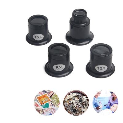 5X 10X 15X 20X Juwelier Uhrmacher Lupe Werkzeug Tragbare Monokulare Lupe Lupe Linse für Augenlupe
