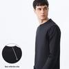 Autumn/Winter Men's Casual Long Sleeve Soft Base Layer Round Neck Sweatshirt