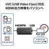 DATA USB HDMI Conversion Adapter for Teleworking and Web UVC HDMI X Mac I-O Conferencing, Capture, 1, Compatible, GV-HUVC/E
