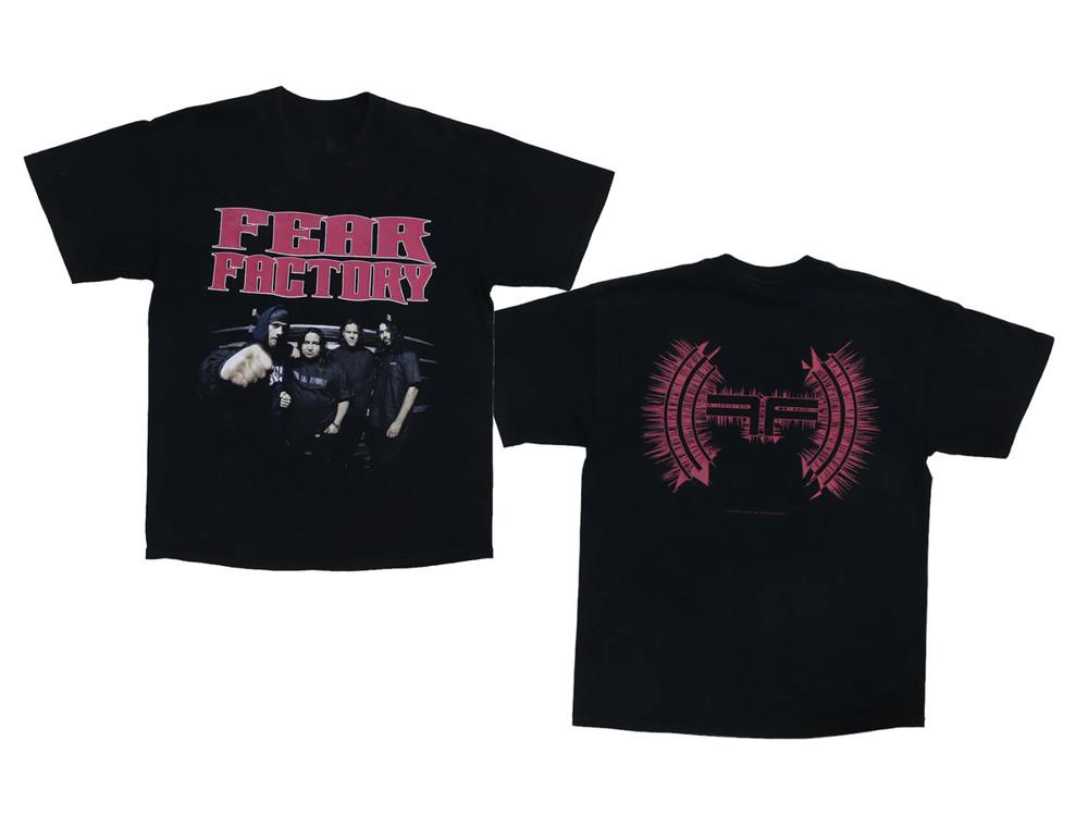 

2 Sides Members Band FEAR FACTORY Shirt Black Unisex S-5XL 1G0513 Unisex T-Shirt M