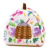 Breathable Small Pet Bed Arched Door Cooling Pet Hideout Lightweight Mesh Shelter  Cage Decor