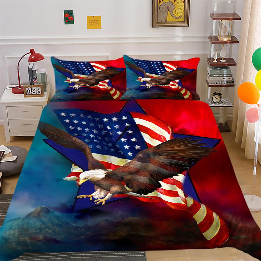 Bed Set Cover Lion Wolf Quilt Cover Set Comforter Cover Set Bedding Sets