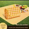 Tragbare feuchtigkeitsfeste Picknick- und Strandmatte mit Aluminiumfolie für den Außenbereich