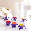 Kit Svuota Bottiglie 3 Pezzi/Set Tappo di Svuotamento Pratico Tappo Erogatore per Bottiglie Capovolte per Contenitori di Shampoo Lozione