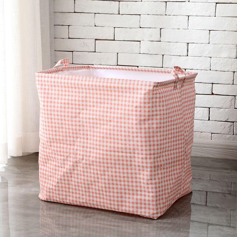 Extra Large Cotton Linen Home Debris Storage Bag Fresh Printed Pattern Clothes Dustproof Organizer Dormitory Quilt Finishing Bag