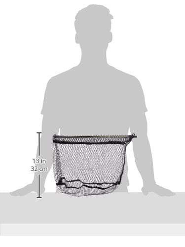 Prox Aluminum Frame (One Piece) with Rubber-Coated Net, Oval, 50mm, Gunmetal (PX83450GM)