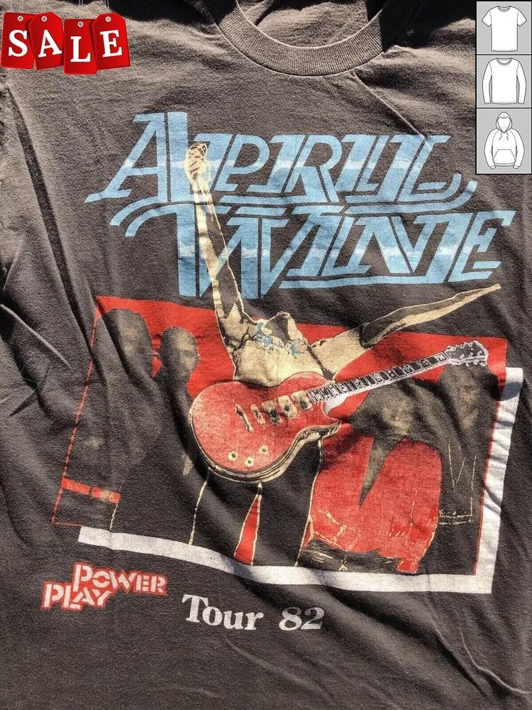 

Hot April Wine Gift For Fans Black All Size TShirt WE488 Unisex T-Shirt M