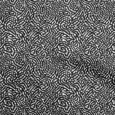 Baumwolle Flex Grau Stoff Abstrakt Diy Kleidung Quilting Stoff Druck Stoff Bulk Stock 40 Zoll