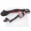 4Pcs Universal 12V 2 Seats 4 Pads Carbon Fiber Heated Seat Heater Heating 6 Level Switch Winter Warmer Seat Cushion Covers