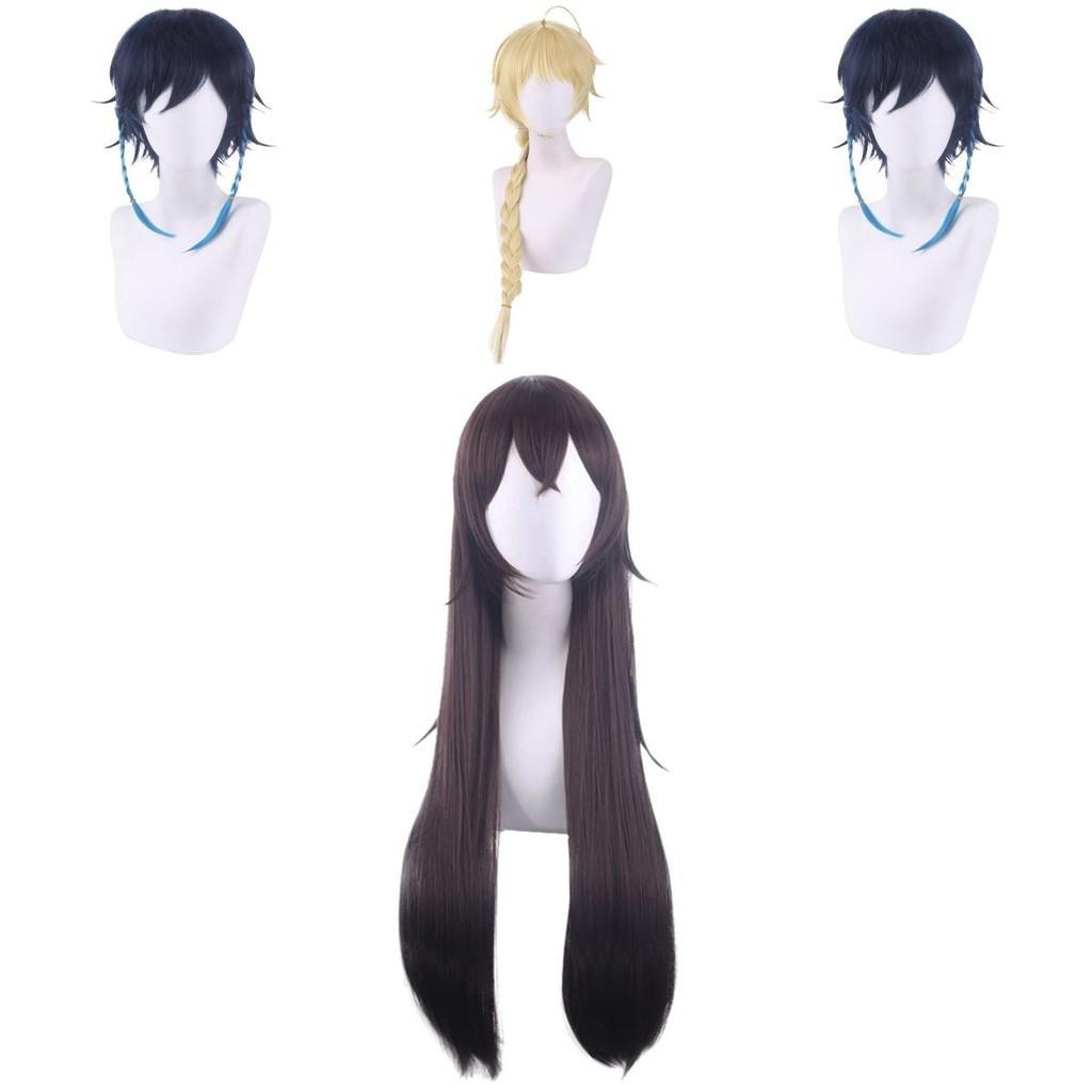 Genshin Impact Cosplay Wig For Stunning Characters Venti Keqing Barbara Diluc Ganyu Hutao