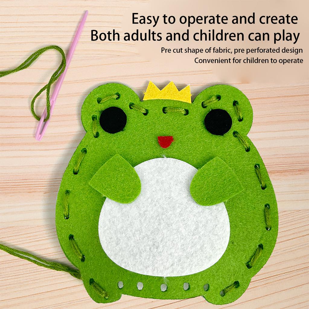 Diy Pendant Material Package, Children'S Sewing And Creative Handmade Doll Decoration Toy Set