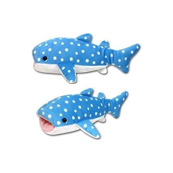 Amuse Gabucho Whale Shark ST (Aqua Blue) Plush Toy Total Length Approx. 23cm 703957
