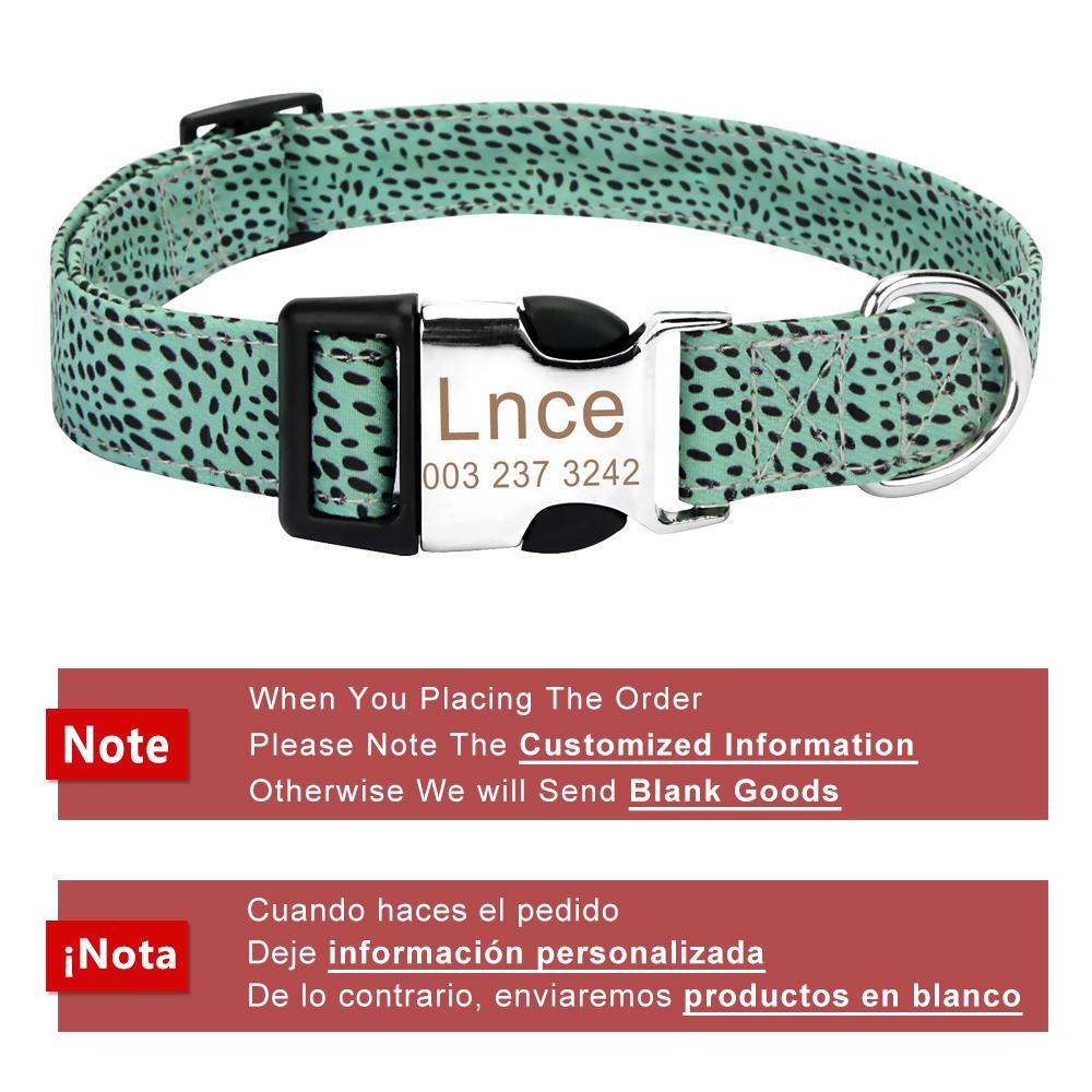 

Индивидуальный ошейник для собаки DIY Имя Ошейник для питомца Гравировка ID-жетона Именная табличка для маленьких, средних, крупных собак Питбуль Мопс XS зелёный