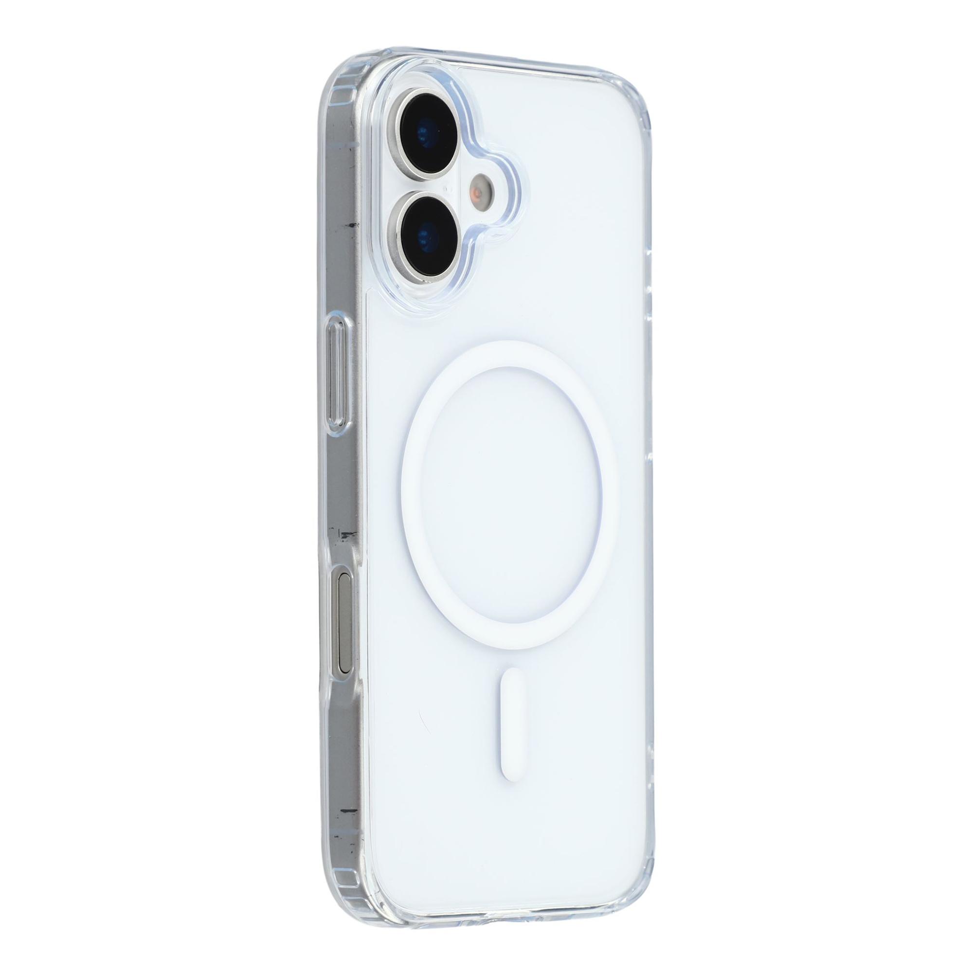 

MUTURAL For iPhone 17 Case Compatible with MagSafe TPU + PC Clear Phone Cover