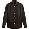 Party Series Slim Fit Long Sleeve Shirt Men Shirts Brown 5588314-700