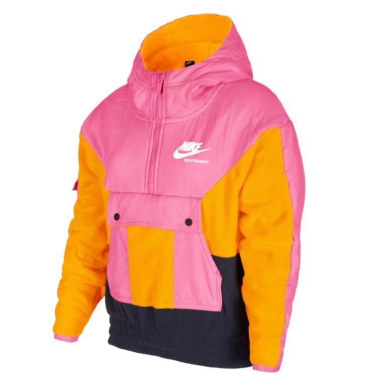 

Nike Sportswear Heritage Hoodie Soft Retro Kids Hoodies Lavender University-Gold Obsidian CU8542-684 S