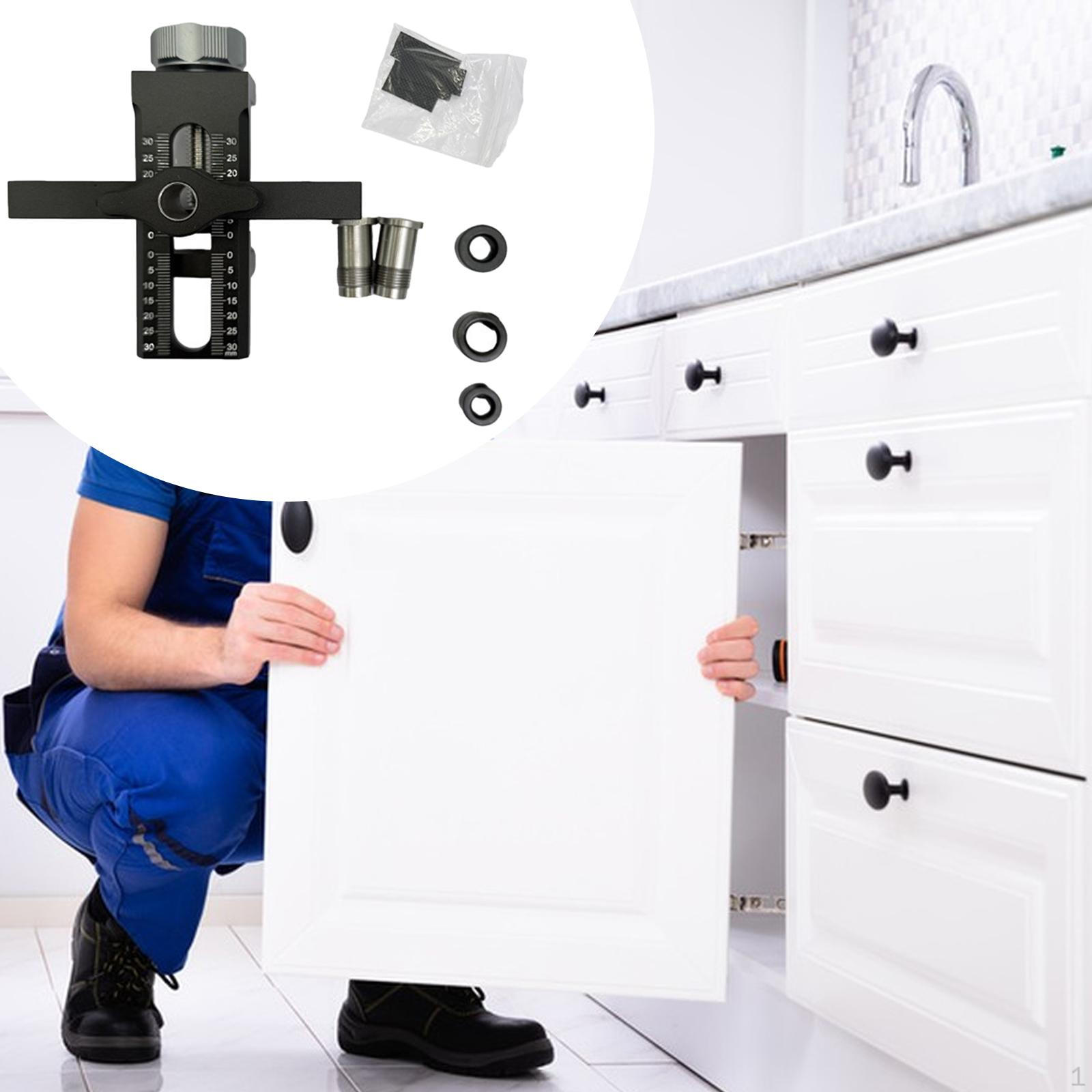 

Cabinet Door Mounting Jig,Cabinet Positioning Tool Sturdy for Installing Doors