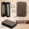Magnetic Attraction Zipper Leather Card Slot Wallet for iPhone 17 Samsung Galaxy Google Xiaomi Phone MagSafe Magnetic Phone Bag