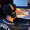 JLab Night Fall Gaming Compatible with Nintendo Headphones with Black Headset, Wired, Switch, Microphone,