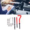 20 Pcs Thread Repair Kit M8x1 Stainless Steel Rethreading Tap Set for Female Thread Repairing Insert Sleeve
