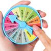 Kunststoff Kreisel Launcher Kreisel Kampfspielzeug Zufällige Farbe Kreisel Hochleistung Mehrspieler Gyro Scheibenplatte Mädchen