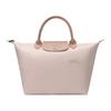 Le Pliage Green 30 Eco-Friendly Zipper Closure Canvas Dumpling Tote Bag Medium Women Tote Bags Sakura-Pink 1623919P64
