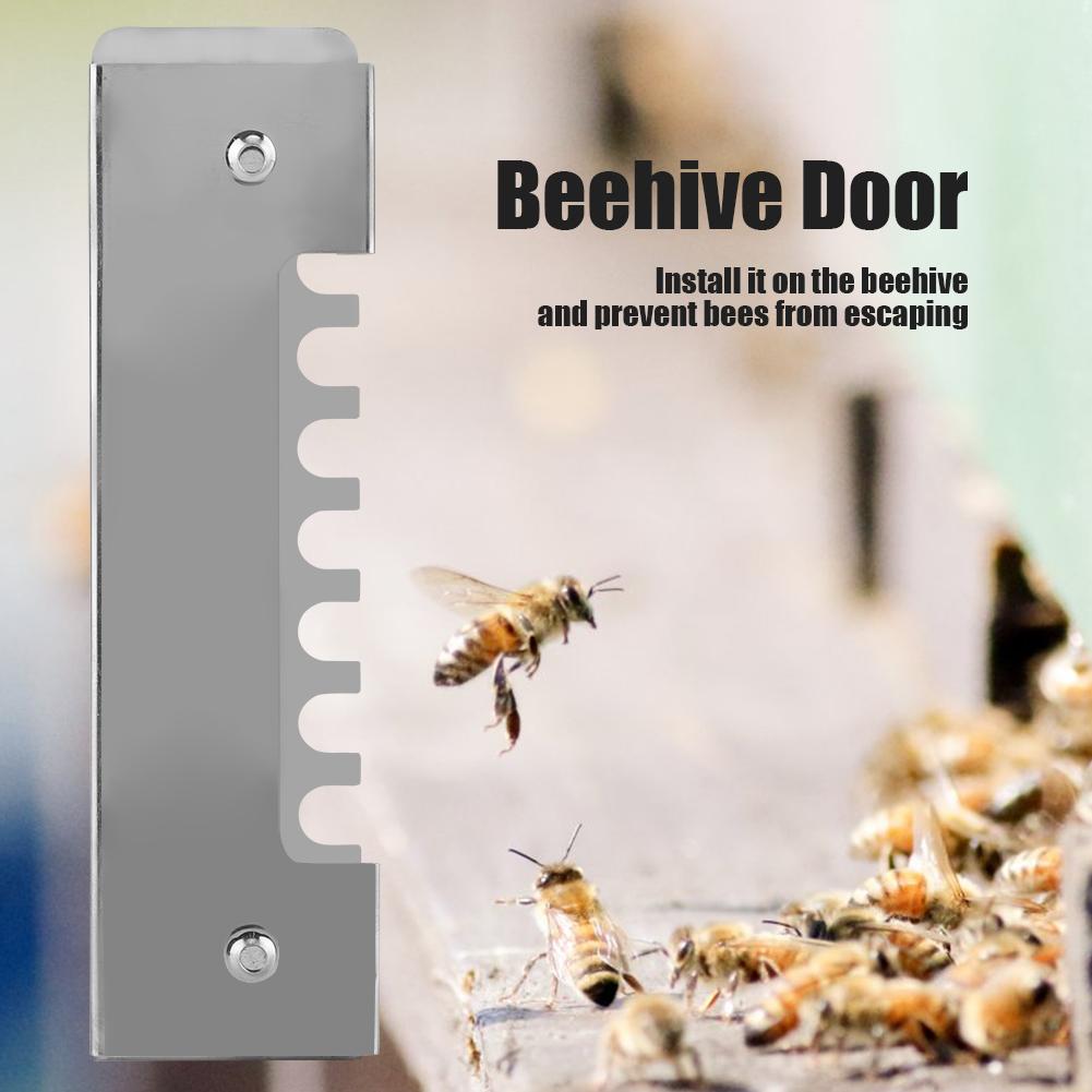 5pcs Bee Hive Entrance Entrance Gate Anti Scape Door Beekeeping Tool Equipment