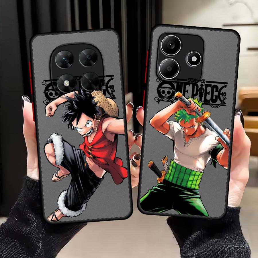 Funda Back Phone Cover Case for Xiaomi Redmi Note 14 13C 10 14C 13 Pro Plus 12 A4 11 9S Anime O-One Piece