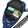 Colorful Waterproof Nylon Sports Crossbody Bag - Casual Fashion Trend Shoulder Bag