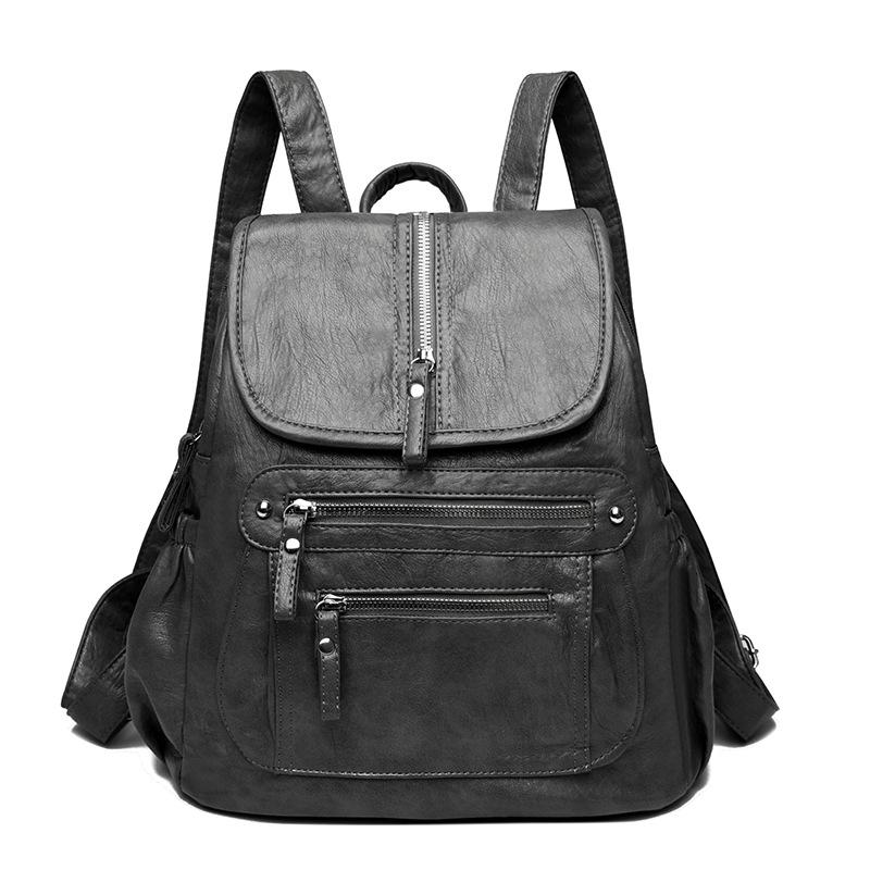 New American Trendy Niche Design Anti-theft Backpack Large Capacity Fashionable Women's Bag